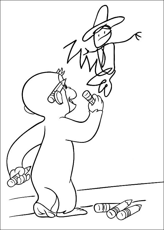 George, o Curioso e o Desenho Mágico