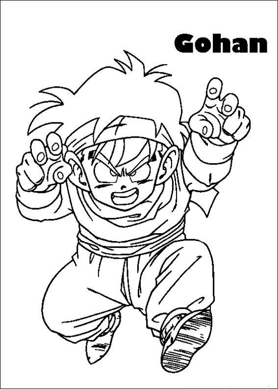 Gohan em Ação: Energize com Cores