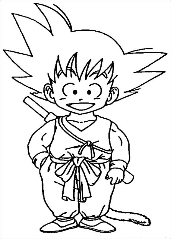 Goku Criança em Aventuras