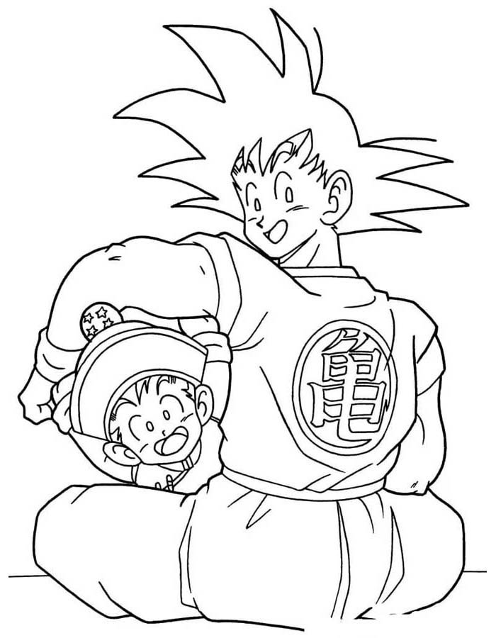 Goku e Gohan: A Aventura Começa