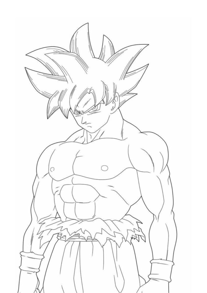 Goku em Ação: Hora de Colorir