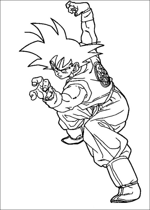 Goku em Ação: Energia e Poder
