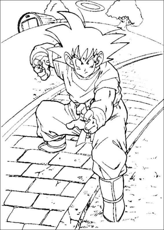 Goku em Ação: Prepare-se para a Batalha!