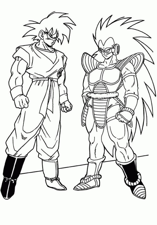 Goku e Raditz: O Confronto dos Irmãos Saiyajins