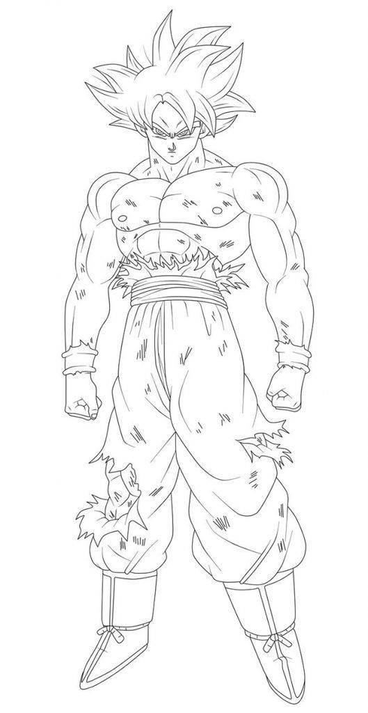 Goku em Transformação Poderosa
