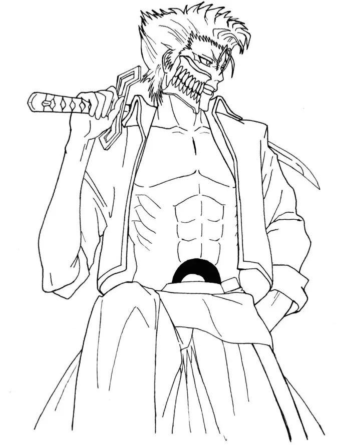 Grimmjow em Ação: Detalhamento Épico