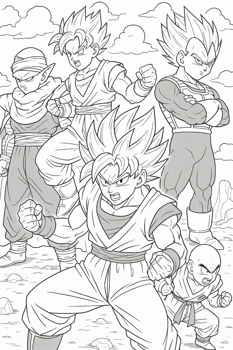 Guardiões Poderosos de Dragon Ball Z