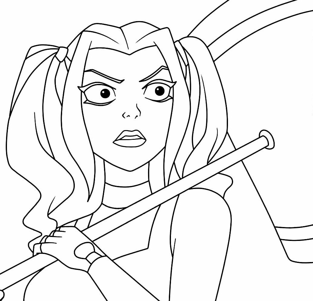 Guia de Colorir: Personagem Mistério