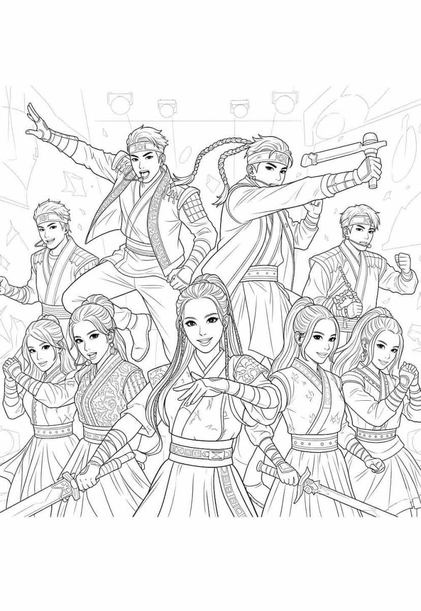 Harmonia de Guerreiros do K-Pop
