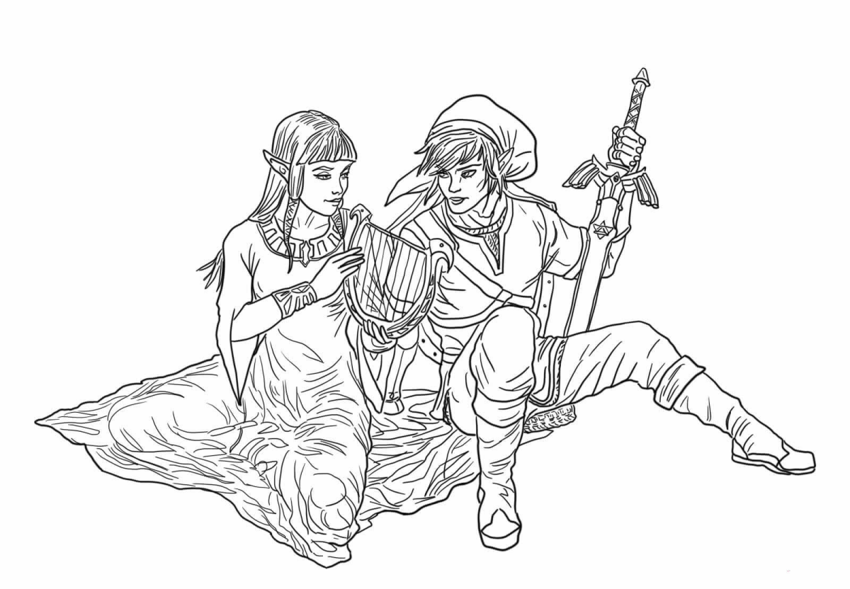 Harmonias de Hyrule: Zelda e Link