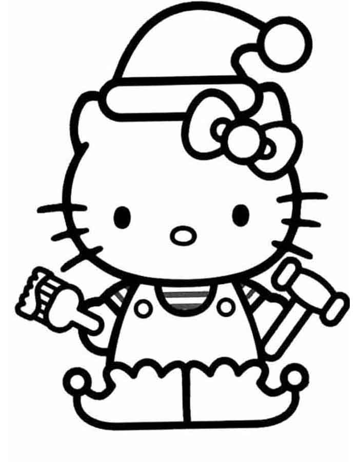 Hello Kitty: Ajudante do Papai Noel