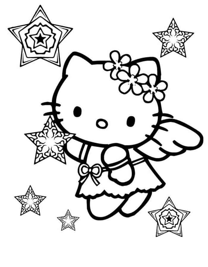 Hello Kitty Angel dos Céus
