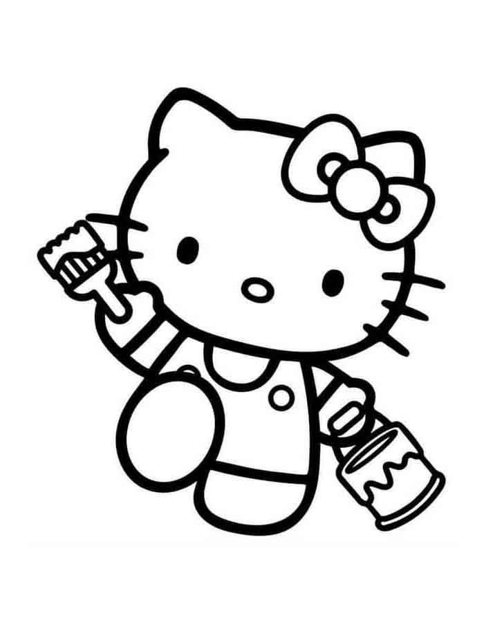 Hello Kitty Artista Criativa