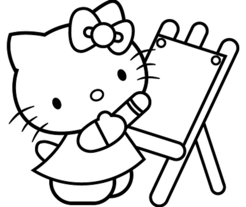 Hello Kitty: Artista em Ação