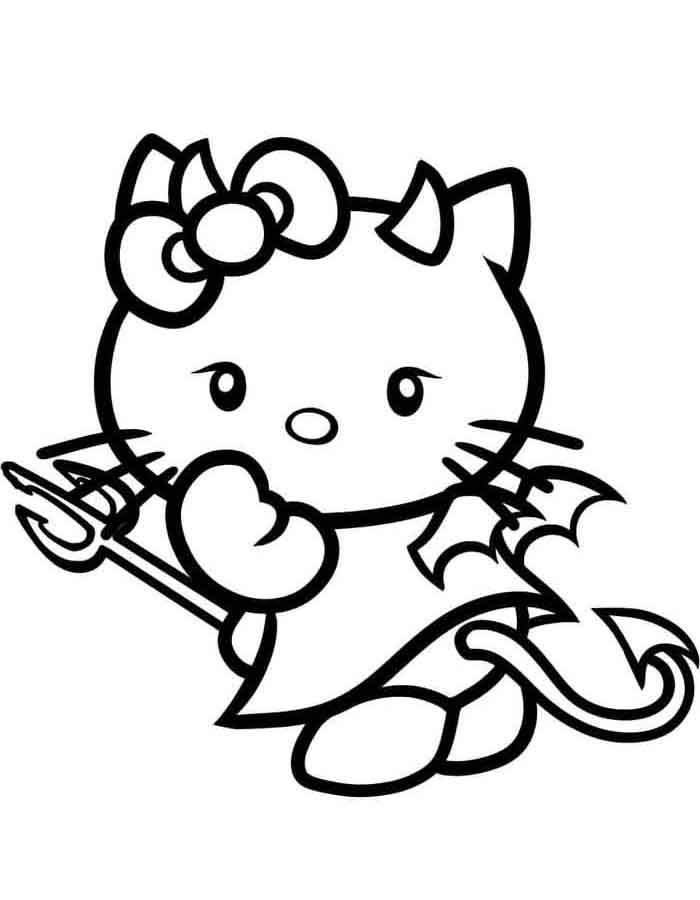 Hello Kitty Diabinho Encantador