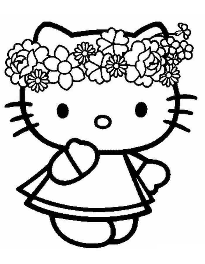 Hello Kitty em Harmonia Floral
