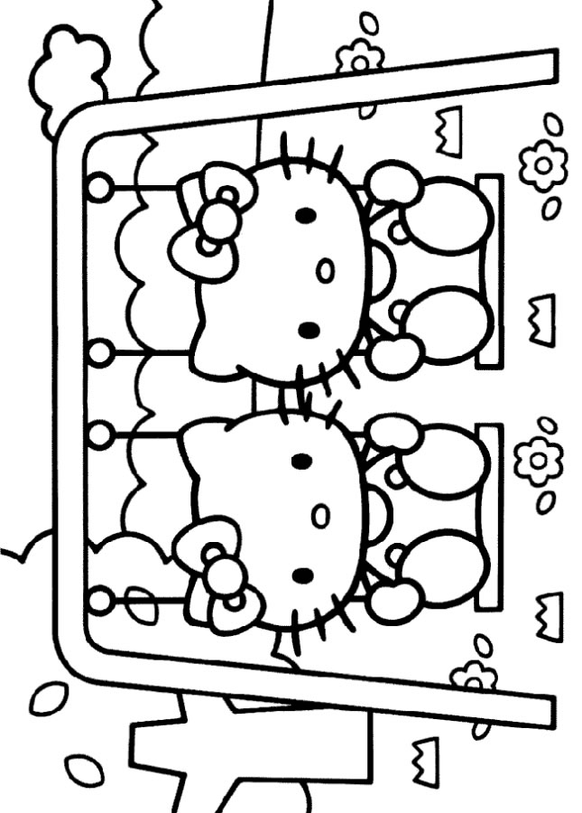 Hora de Diversão com Hello Kitty no Parque!