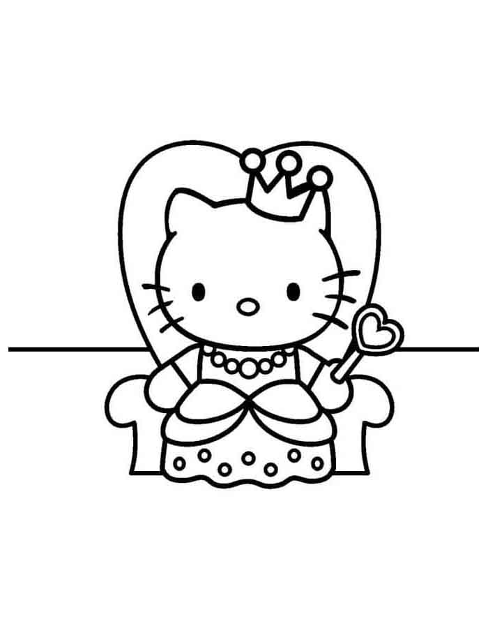 Hello Kitty Rainha Encantada
