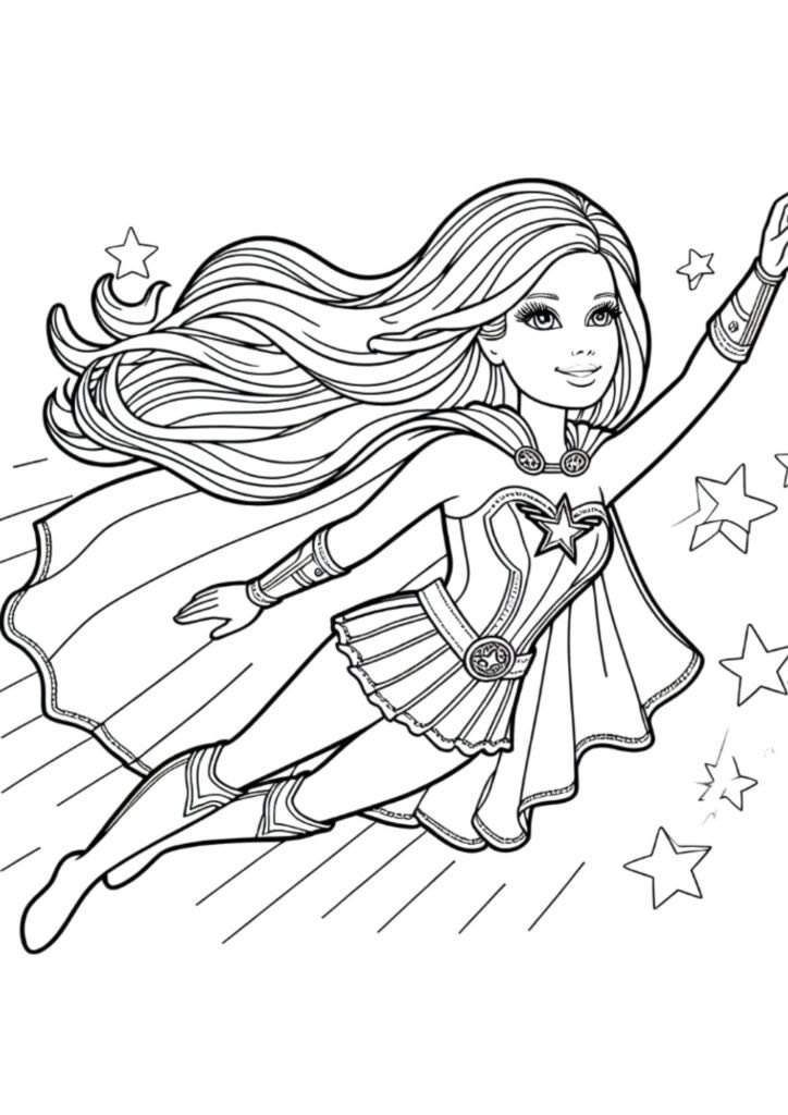Heroína Poderosa em Ação