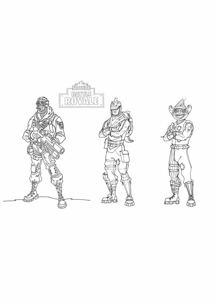 Os Heróis Destemidos de Fortnite