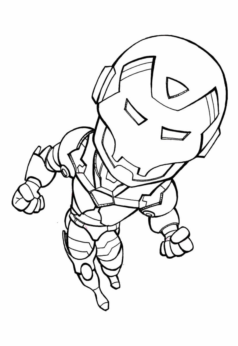 Homem de Ferro em Ação Chibi