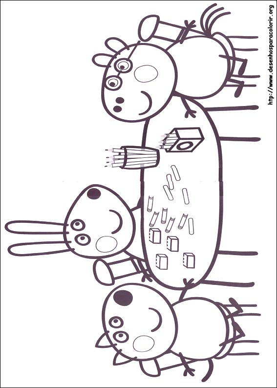 Hora de Arte com Peppa e Amigos