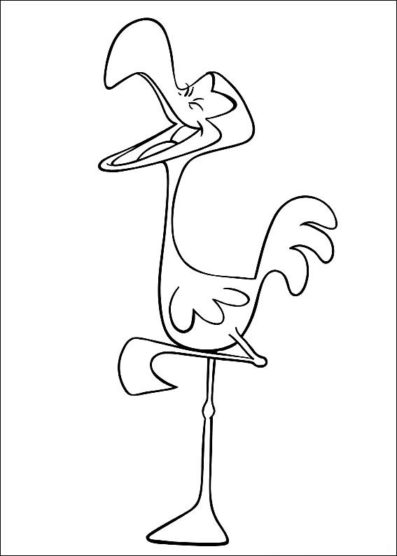 Hora de Colorir com George e o Alegre Galo