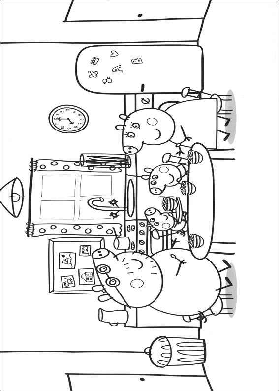 Hora do Almoço com Peppa Pig e Família