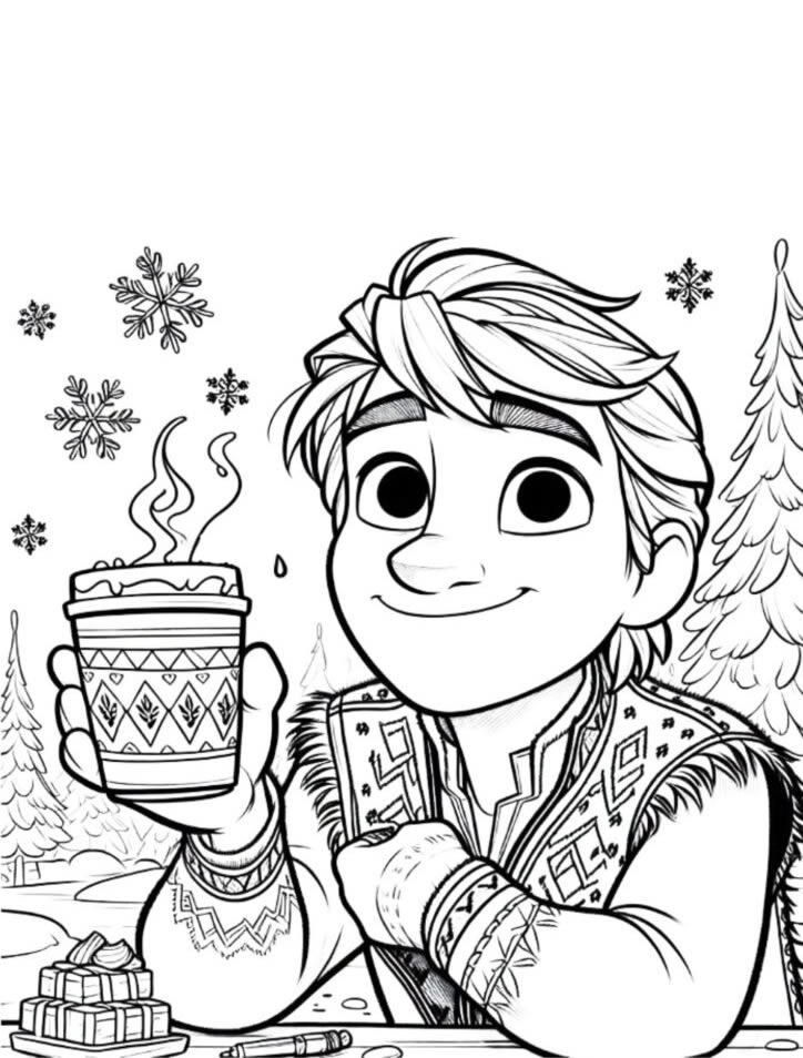 Hora do Chocolate Quente em Arendelle