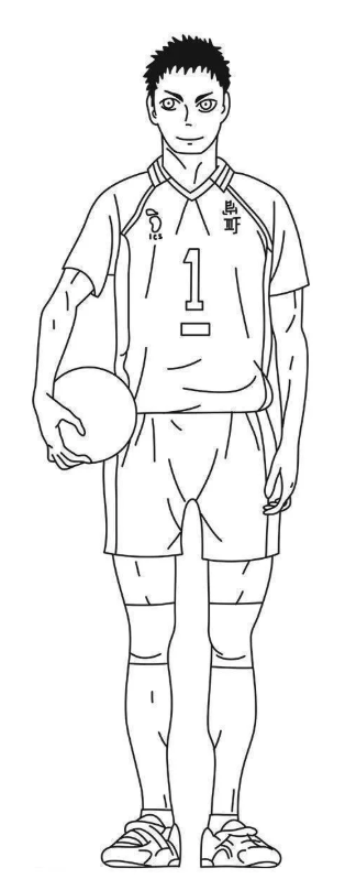 Imponência em Quadra: Capitão de Haikyuu