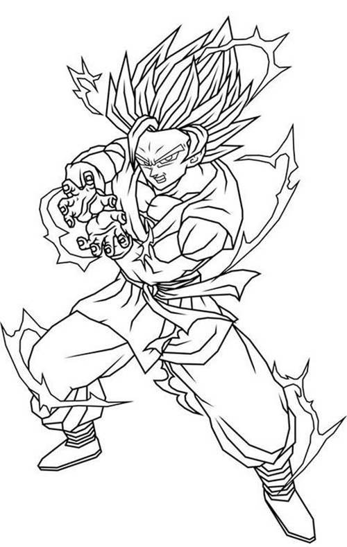 Intensidade Saiyajin: Goku em Ação