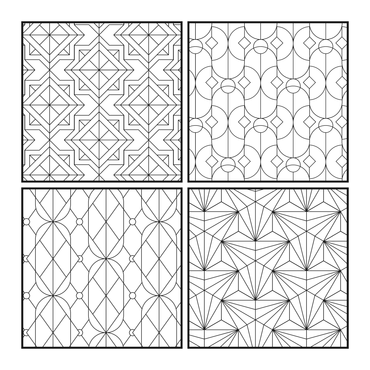 Intrincadas Geometrias: O Desafio da Cor