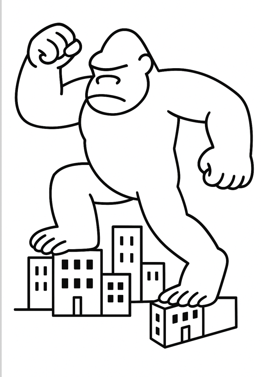 A Ira de King Kong na Cidade