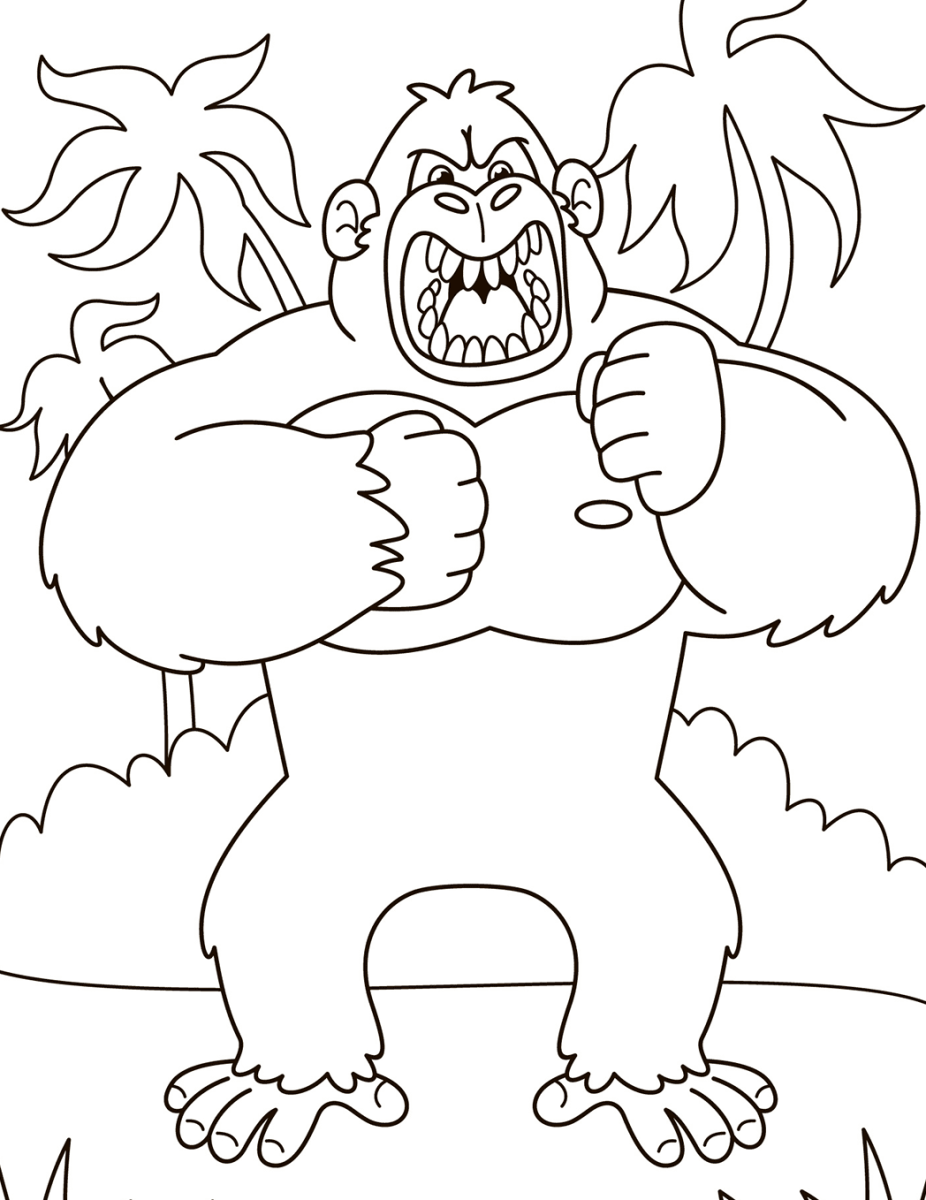 A Ira de King Kong na Selva