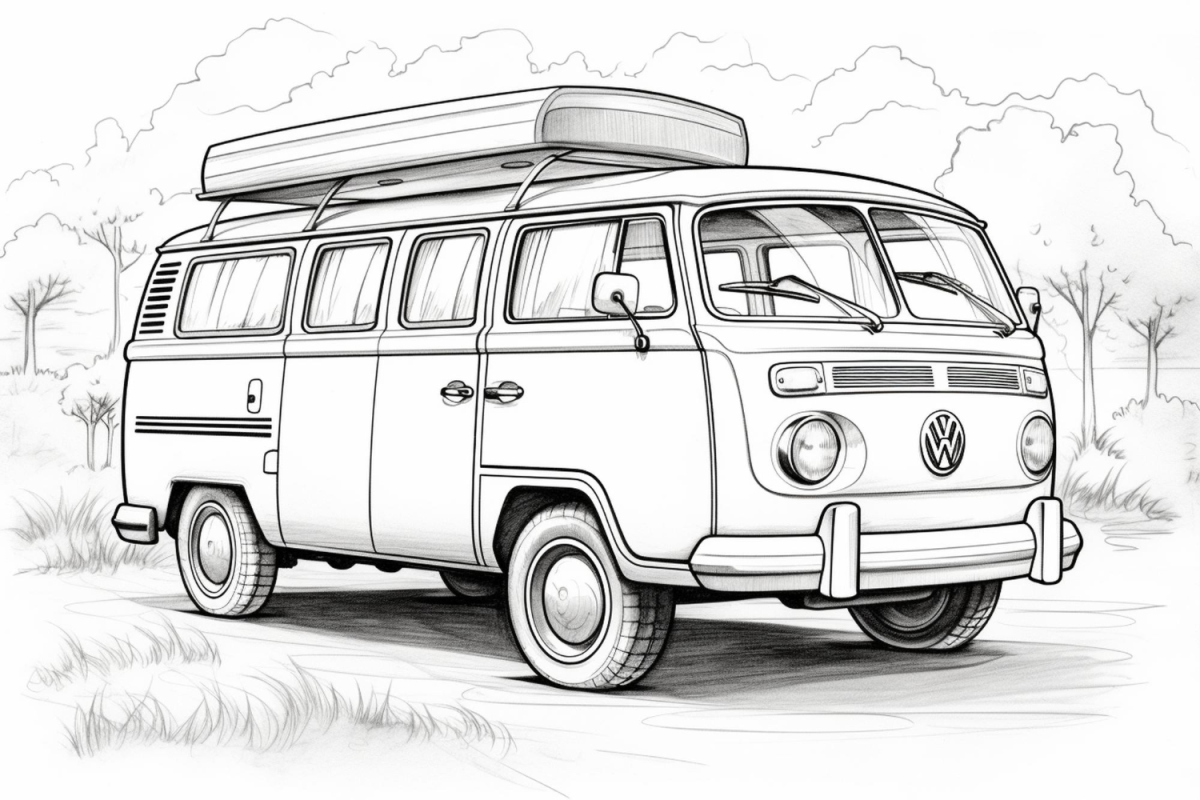 A Kombi Clássica em Sua Aventura