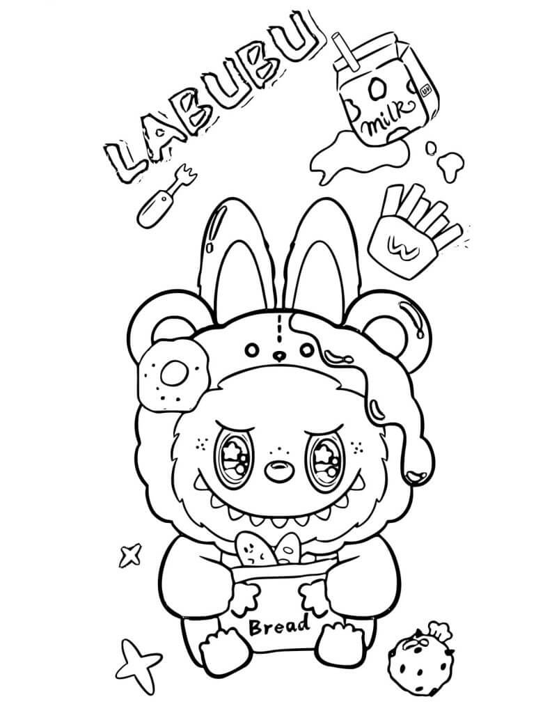Labubu in the Food Wonderland