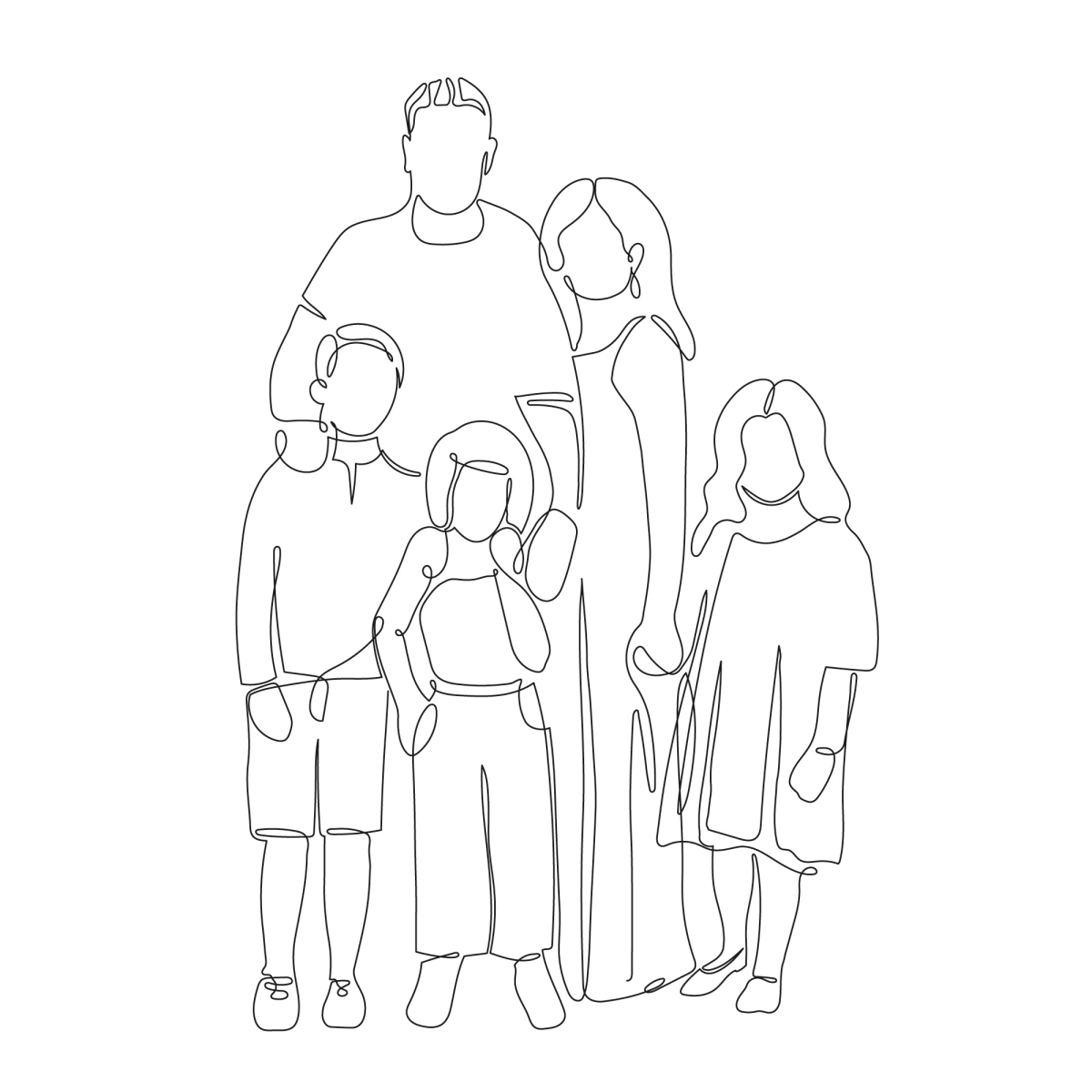 Laços de Uma Família Unida