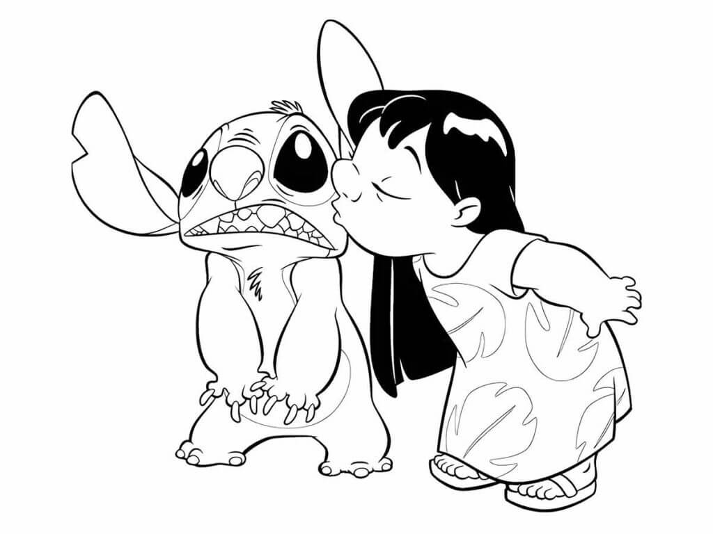 Lilo e Stitch em Momento Divertido
