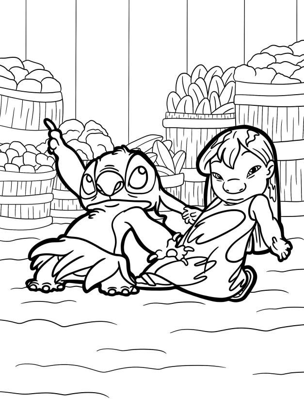 Lilo e Stitch na Aventura do Mercado