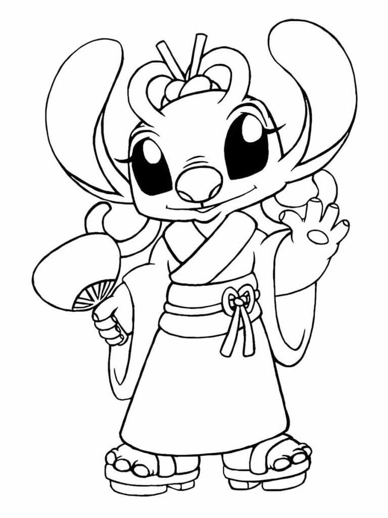 Lilo & Stitch: Estilo Japonês com Stitch