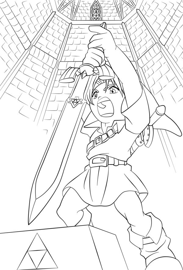 Link e a Espada Mestre: O Despertar da Coragem