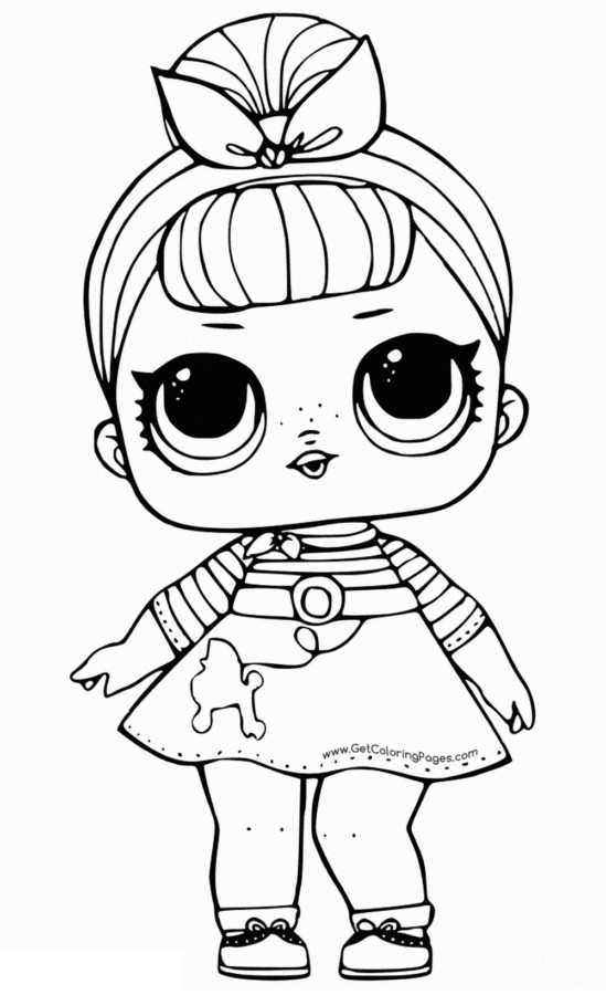 Estilo Charmoso da LOL Surprise para Colorir