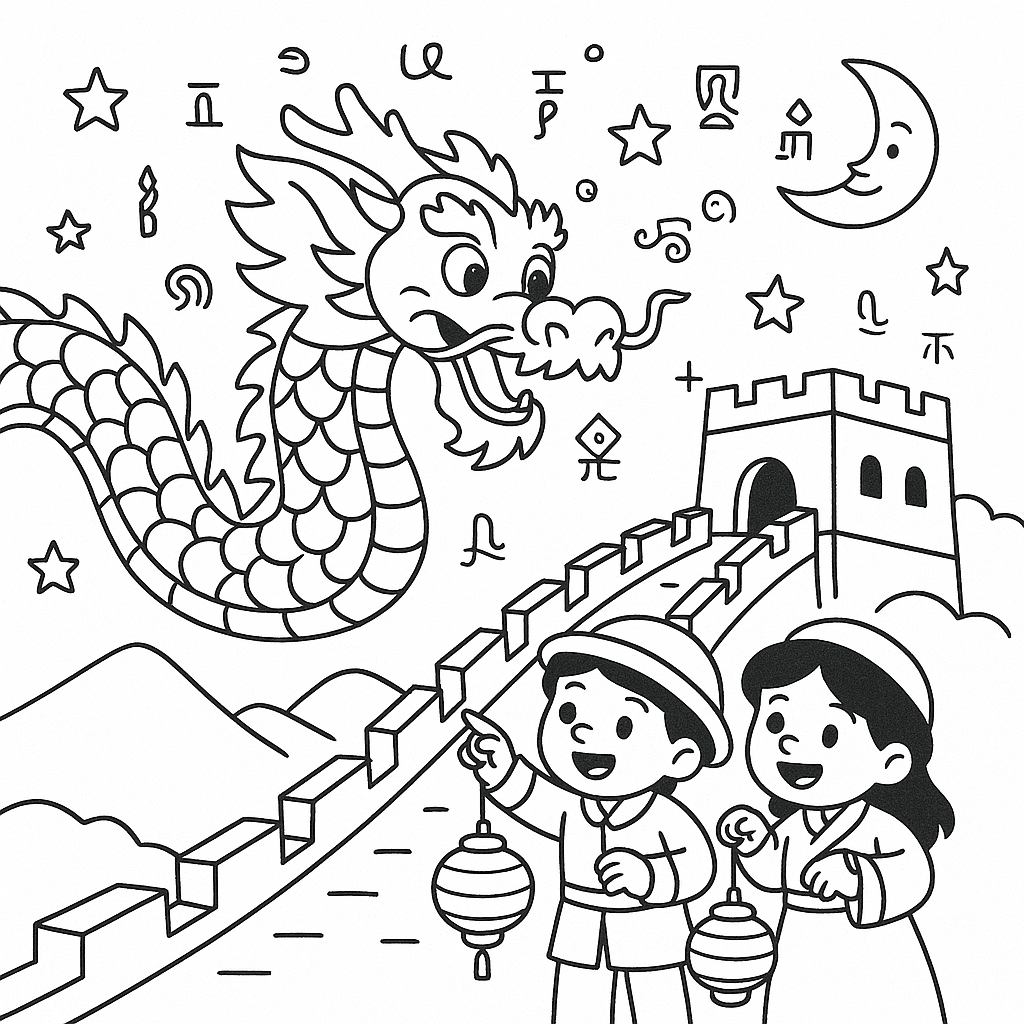 Magia do Dragão na Muralha da China