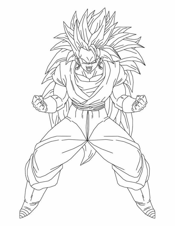 Majestade de Vegito Super Saiyan