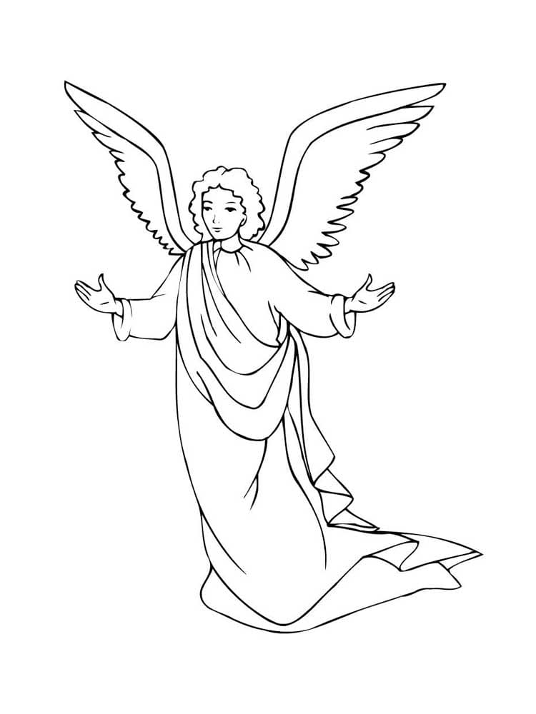 Majestic Angel Illustration