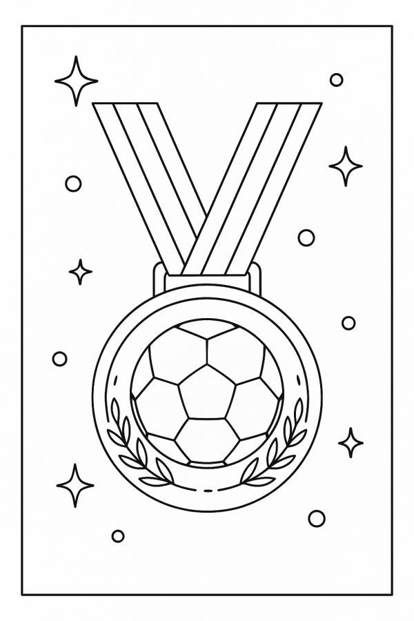 Medalha de Ouro no Futebol