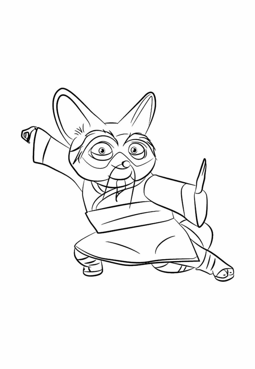 Mestre Shifu em Ação