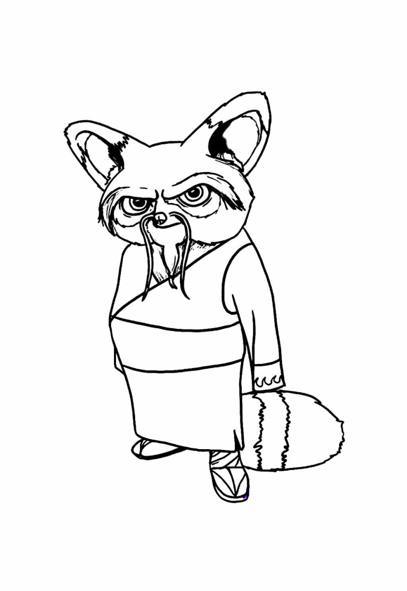 Mestre Shifu em Ação