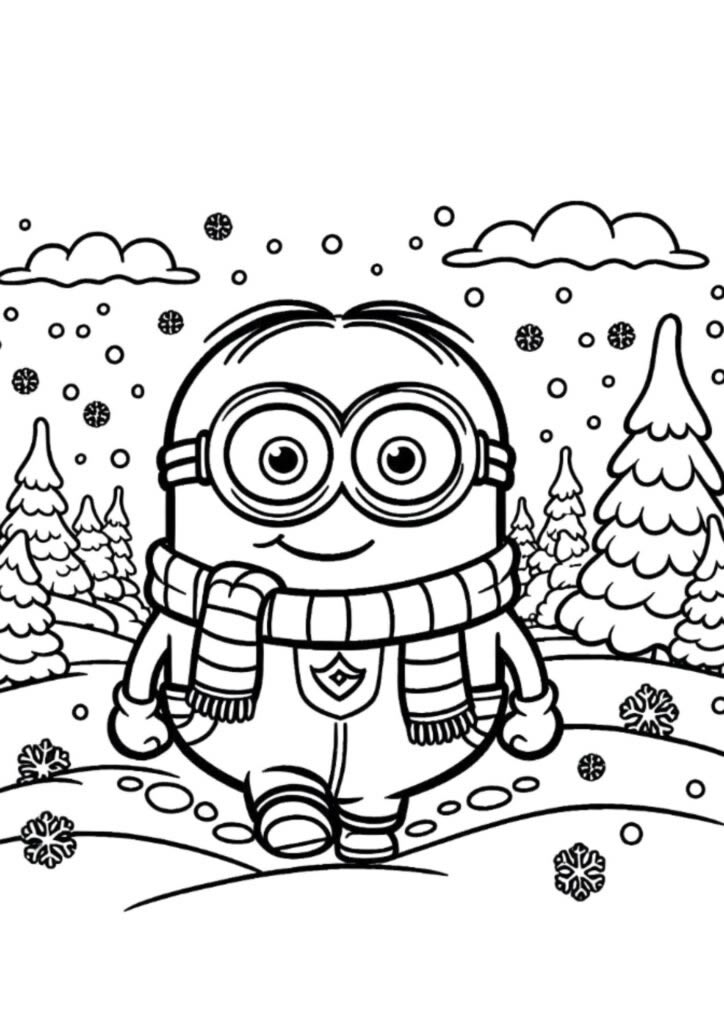 Minion Aventuras no Inverno