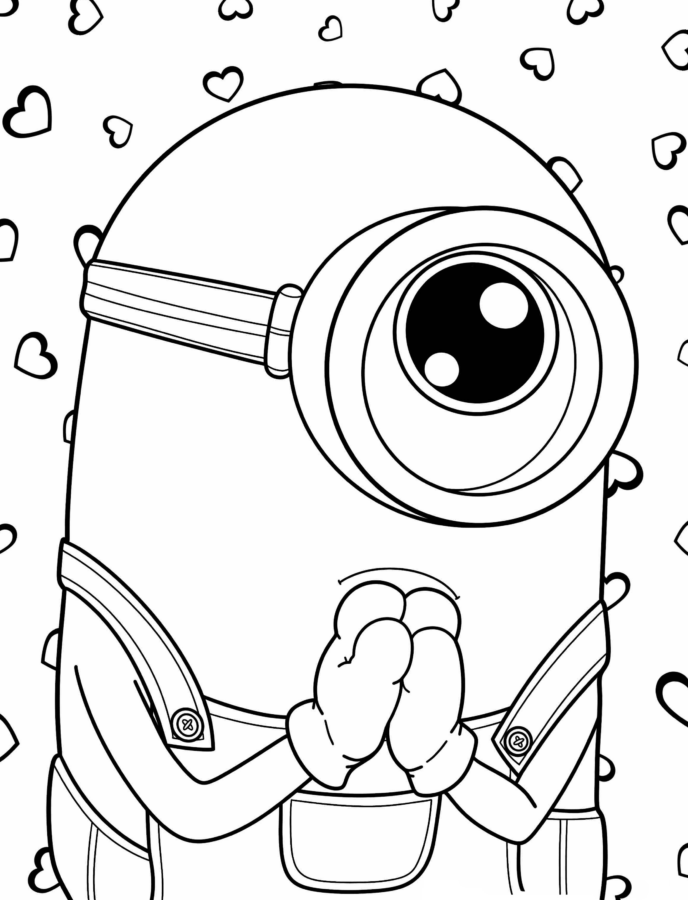 Minion Encantador em Cena de Amor